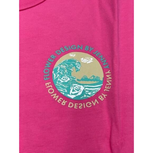 NWT VastLife Womens Graphic Print T-Shirt Short Sleeve Crew Neck Pink Size M - Picture 4 of 11